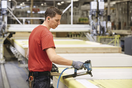 Produktion bei WeberHaus Produktion bei WeberHaus