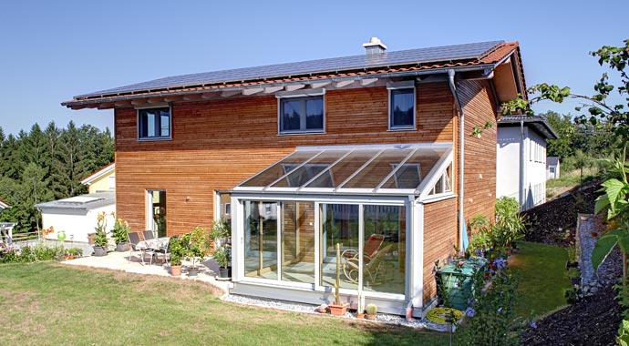 Sonnleitner Kundenhaus Frankenberger Außenansicht