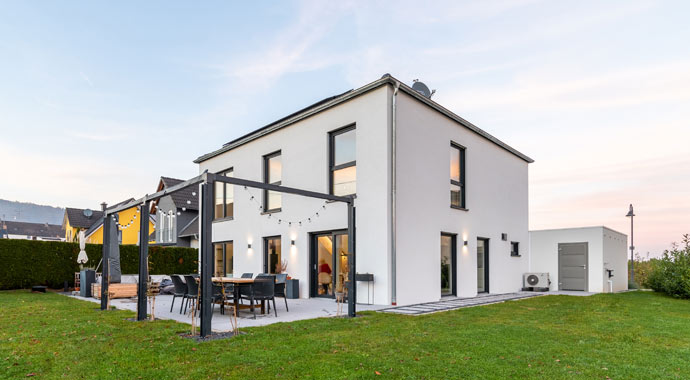 Außenansicht KfW 40 Plus Haus von STREIF Haus