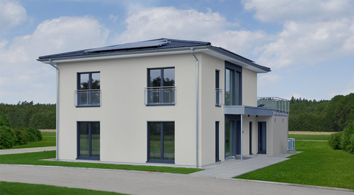 Kampa Musterhaus Günzburg Außenansicht