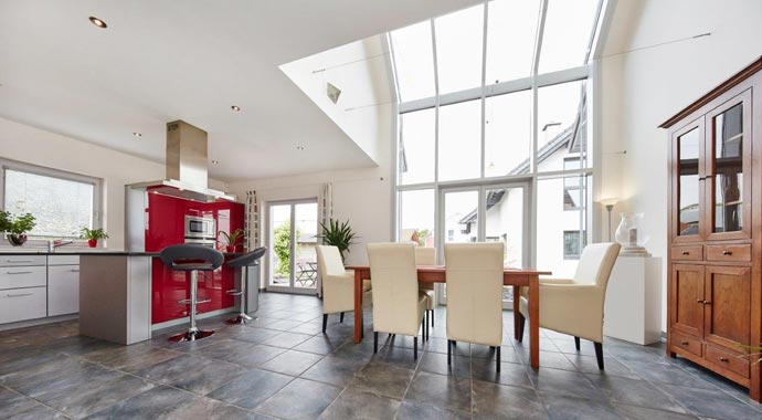 Gussek Haus Musterhaus Evita Essbereich