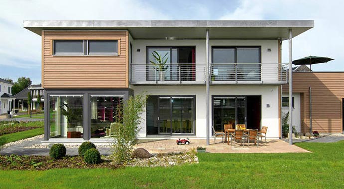 SchwörerHaus Musterhaus Plan E 20-225.1 Außenansicht