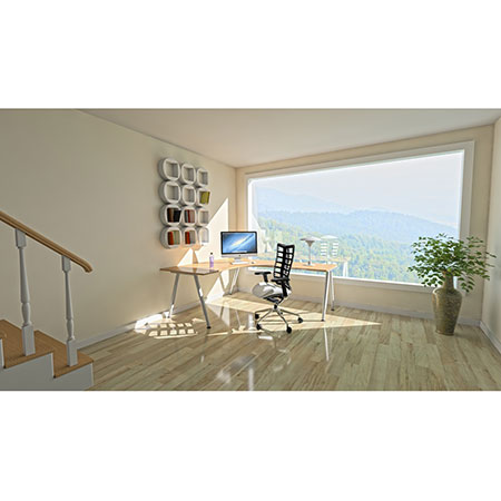 Ein Panoramafenster erweckt mit dem Licht und dem Ausblick auch ungewöhnliche Orte zum Leben. Ein Panoramafenster erweckt mit dem Licht und dem Ausblick auch ungewöhnliche Orte zum Leben.