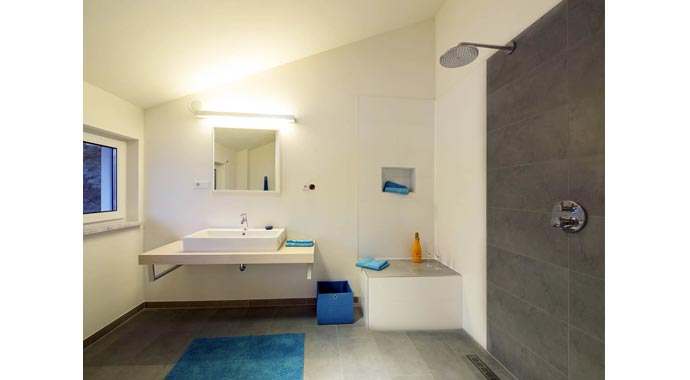 Haas Fertigbau Haas MH Bad Vilbel J 142 Badezimmer