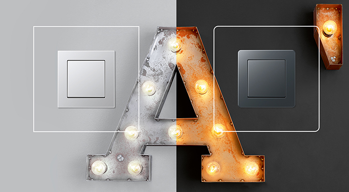 Lichtschalter für jeden Stil