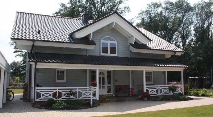 Nordic-Haus Musterhaus Kühling Außenansicht