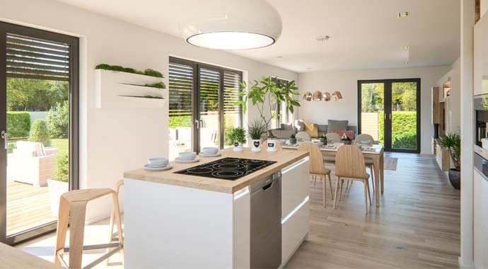 Küche Life 165 von Rensch-Haus