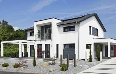 Rensch-Haus Musterhaus Innovation R Außenansicht