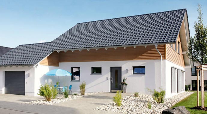 SchwörerHaus Musterhaus Plan 412.30 Außenansicht