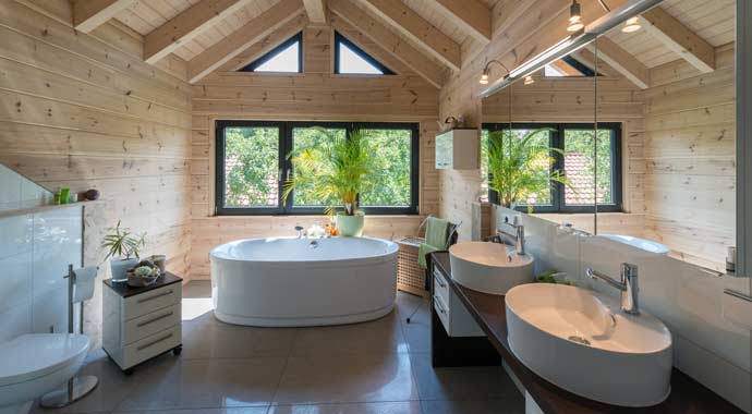 Fullwood Haus Mittelfranken Badezimmer