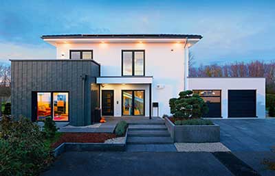 Okal Haus Musterhaus Schkeuditz Außenansicht