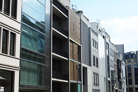 Häuserfront Symbolbild Häuserfront Symbolbild