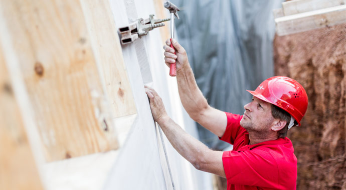 Kellermontage von Glatthaar