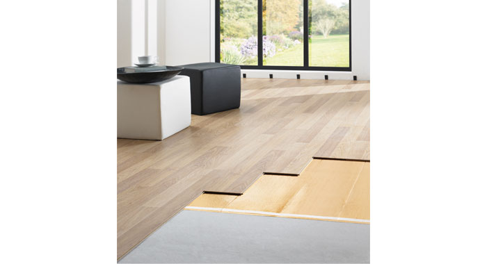 Schallschutz Logoclic Trittschalldämmung Laminat