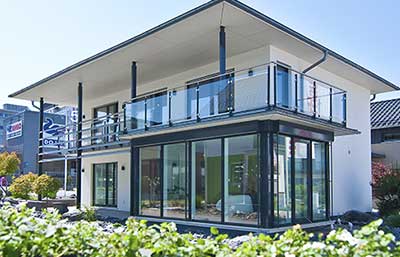 WeberHaus Ausstelungshaus Suhr Außenansicht