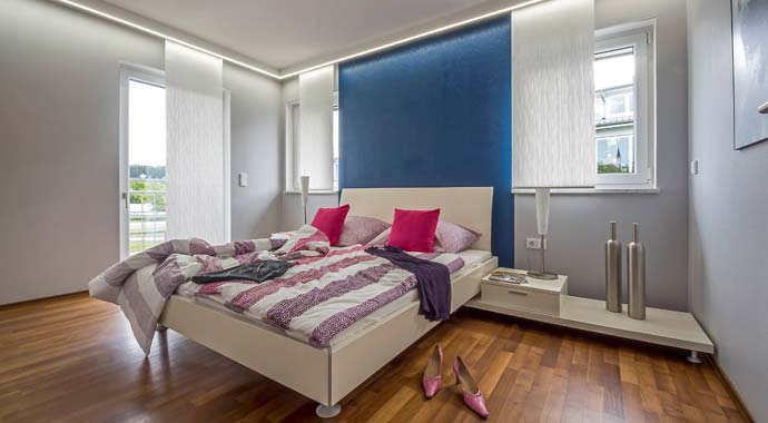 Haas Fertigbau MH Falkenberg 150 Schlafzimmer