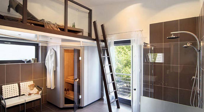 SchwörerHaus Musterhaus Plan E 15-158.1 Badezimmer