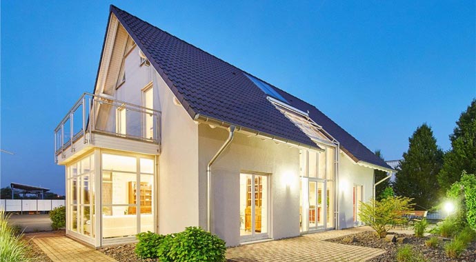 Gussek Haus Musterhaus Evita Außenansicht