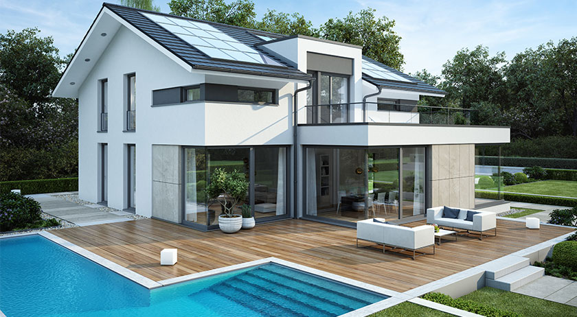 Bien-Zenker Stadtvilla Evolution Mannheim Außenansicht