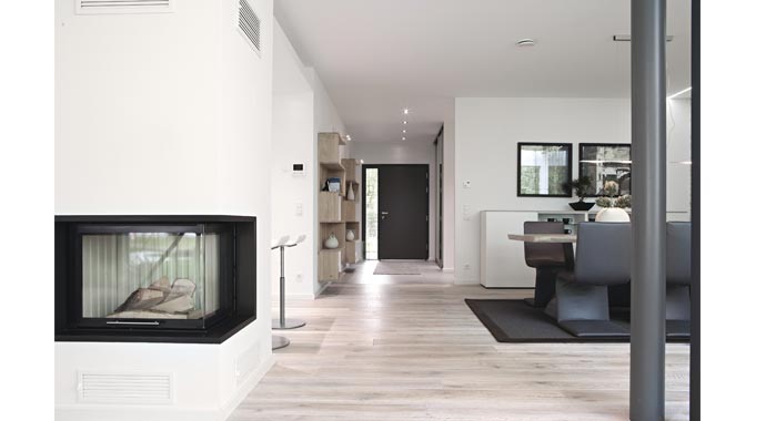 Ausstellungshaus Rheinau-Linx eben leben von WeberHaus Innenbereich