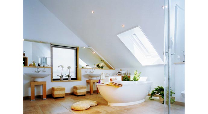 SchwörerHaus Musterhaus Plan E 15-208.1 Badezimmer