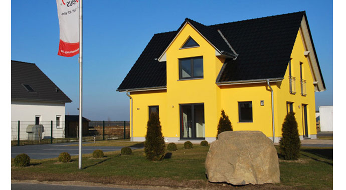 Town & Country Haus Musterhaus Lichthaus 121 Außenansicht