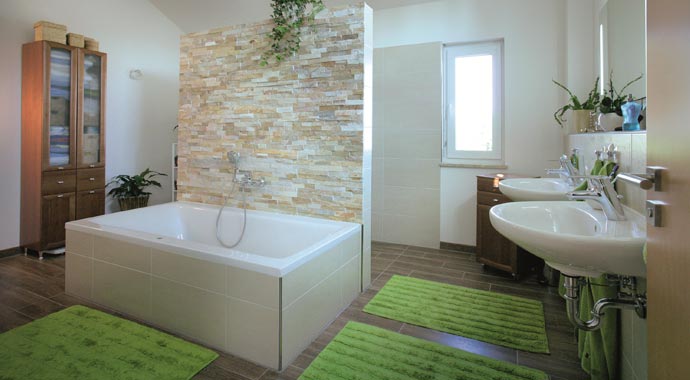 FischerHaus Vallea E-192 Badezimmer