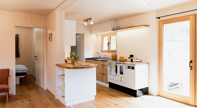 Wohnbereich Modulhaus von Wohnwagon