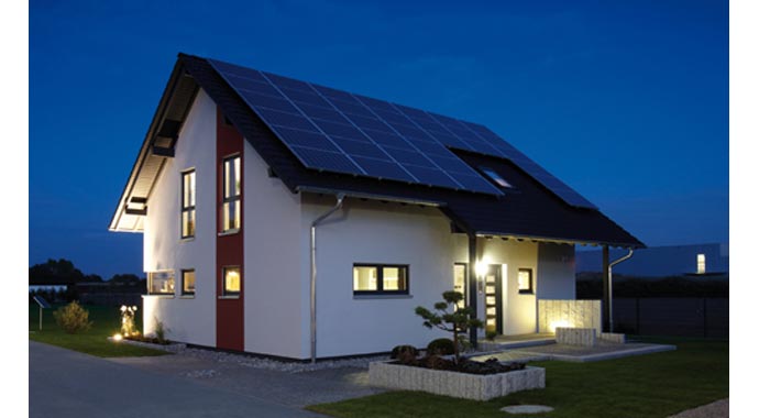 FingerHaus Musterhaus VIO 400 Außenansicht