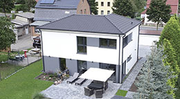 Außenansicht Stadtvilla Family 144 von Dan-Wood Family