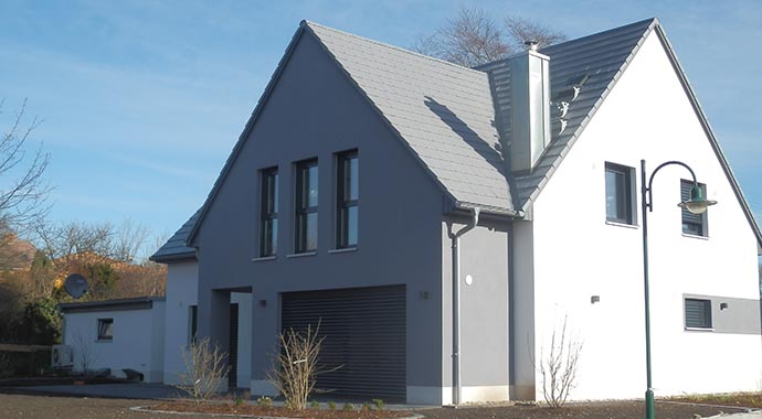 Town & Country Haus Musterhaus Domizil 192 Außenansicht