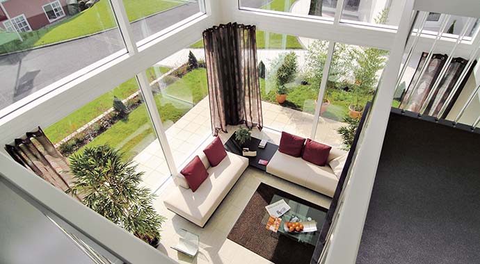 WeberHaus Ausstellungshaus Bad Vilbel Wohnbereich