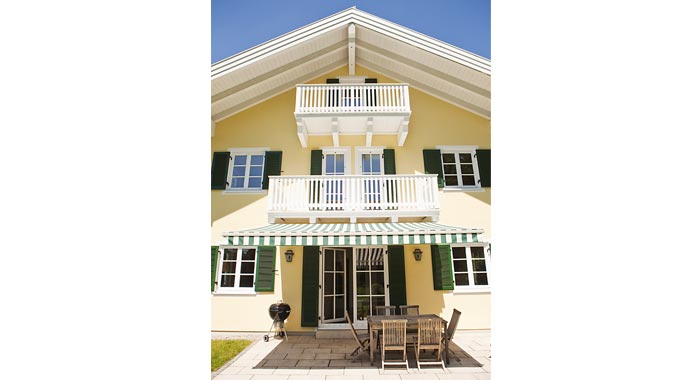 Isartaler Holzhaus Starnberger See Außenansicht