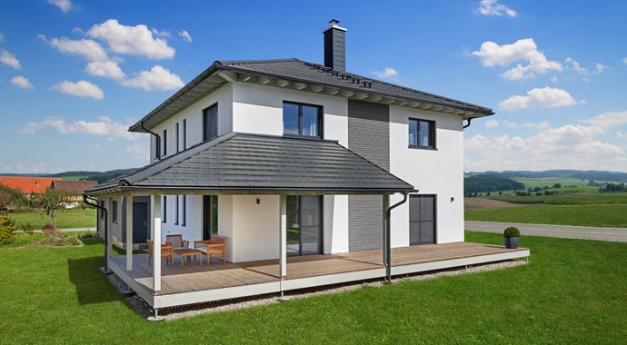 Außenansicht Haus Bongart von Bau-Fritz