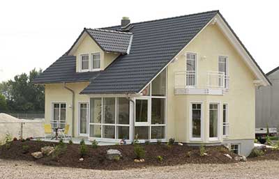 Okal Musterhaus Bornheim Außenansicht