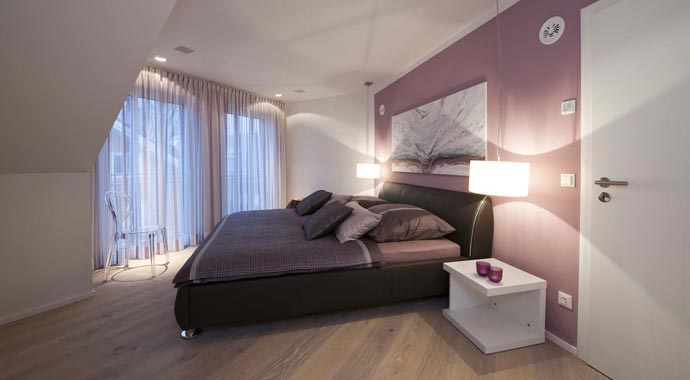 Haas Fertigbau Haas MH Fellbach 163 Schlafzimmer