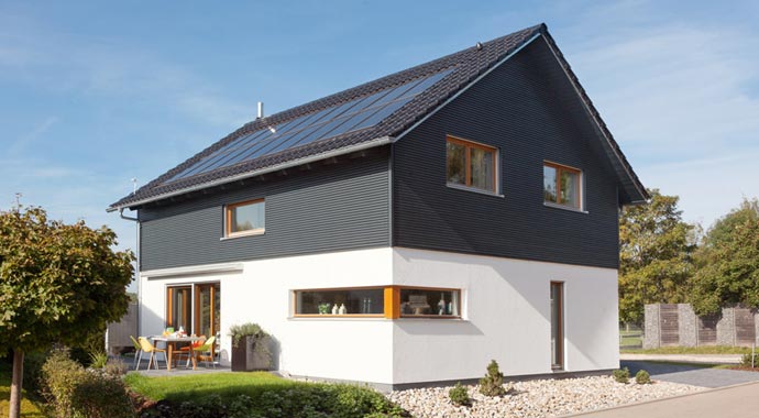 SchwörerHaus Musterhaus E 15-179.1 Außenansicht