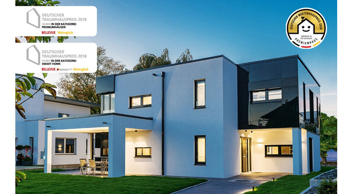 Außenansicht Musterhaus San Diego von RENSCH-HAUS