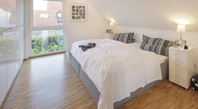 Luxhaus Landhaus 150 Schlafzimmer