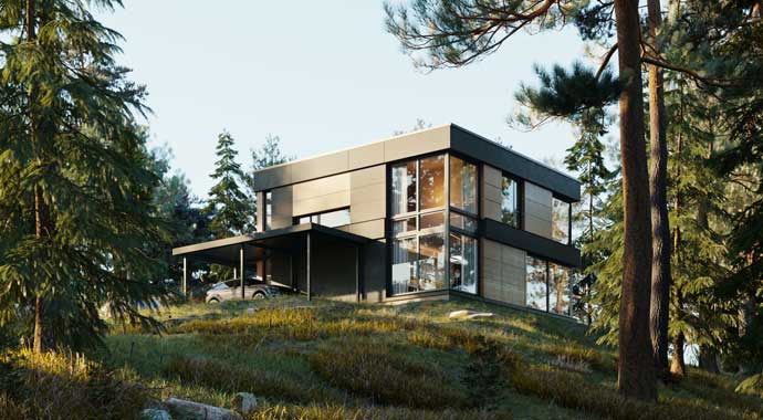 Außenansicht Vision 195 von Danwood VISION