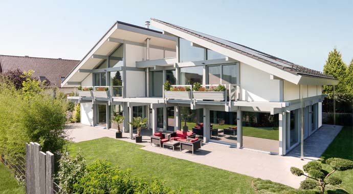 Außenansicht Kundenhaus Friedrichsen von Davinci Haus