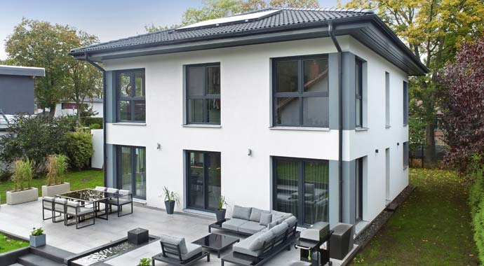 Außenansicht Kundenhaus Park 181 W von Dan-Wood