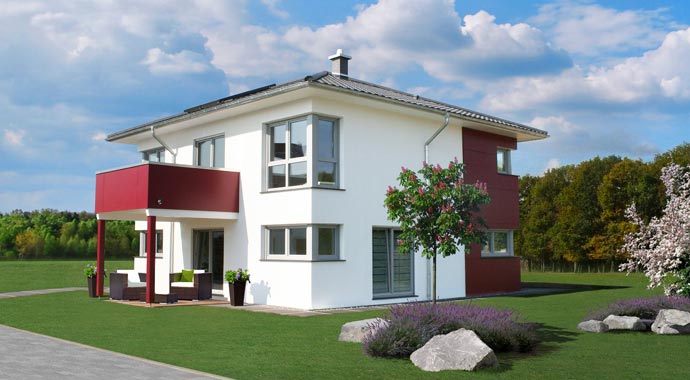 Fingerhut Haus Musterhaus Köln Z 106.20 Außenansicht