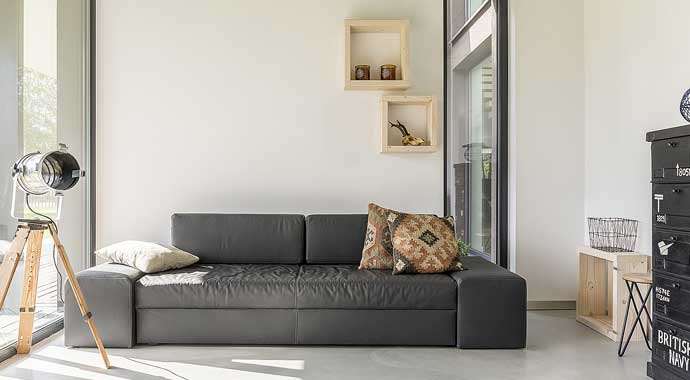 Wohnbereich Musterhaus Bohlingen von Das Bodenseehaus