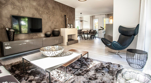 Musterhaus Bad Vilbel Wohnbereich