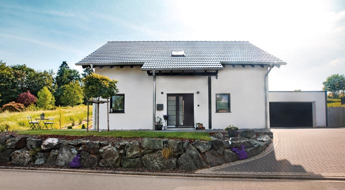 Außenansicht Kundenhaus Amika von Fingerhut Haus