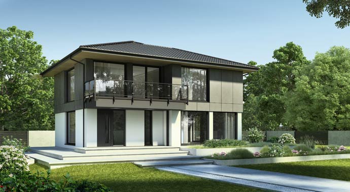 Außenansicht Next 170W von Next by Danwood