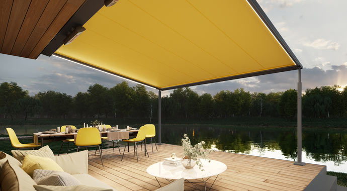 pergola-Markise von markilux