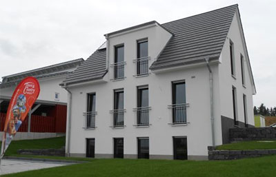 Town & Country Haus Musterhaus Flair 125 Außenansicht