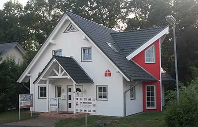 Dan-Wood Musterhaus Freie Planung Aussenansicht